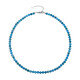 Collier en argent et Apatite bleue