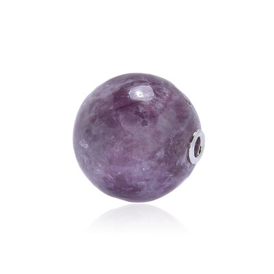 Pendentif en argent et Lépidolite (MONOSONO COLLECTION)