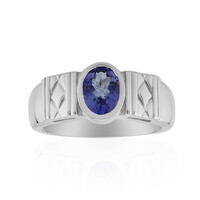 Bague en argent et Tanzanite (Pallanova)