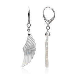 Boucles d'oreilles en argent et Nacre