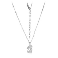 Collier en argent et Topaze blanche