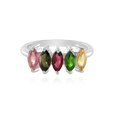 Bague en argent et Tourmaline