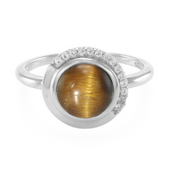 Bague en argent et Œil de Tigre