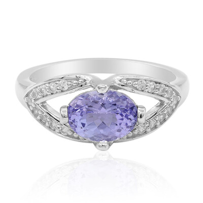 Bague en argent et Tanzanite