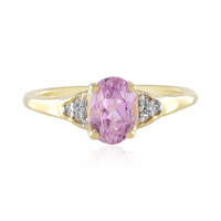 Bague en argent et Kunzite