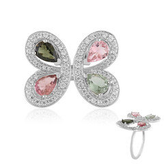 Bague en argent et Tourmaline