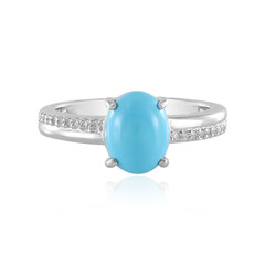 Bague en argent et Turquoise Sleeping Beauty