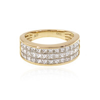 Bague en or et Diamant Flawless (F) (LUCENT DIAMONDS)