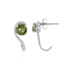 Boucles d'oreilles en or et Tourmaline verte (AMAYANI)