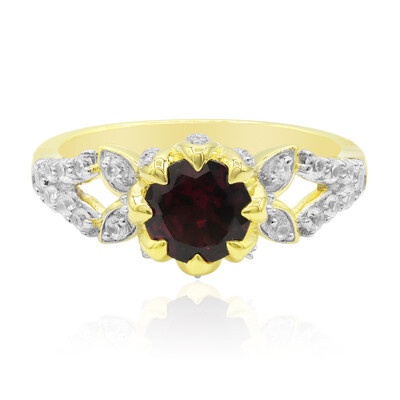 Bague en argent et Grenat Rhodolite (Remy Rotenier)