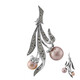 Broche en argent et Perle Ming (Annette classic)