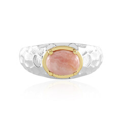 Bague en argent et Rhodochrosite (Faszination Türkis)