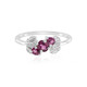 Bague en argent et Grenat Rhodolite