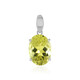 Pendentif en argent et Quartz de l'Ouro Verde