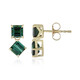 Boucles d'oreilles en or et Tourmaline verte de Benedito (Adela Gold)