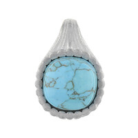 Pendentif en argent et Turquoise