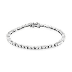 Bracelet en argent et Zircon