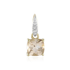 Pendentif en or et Morganite de Madagascar