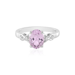 Bague en argent et Kunzite