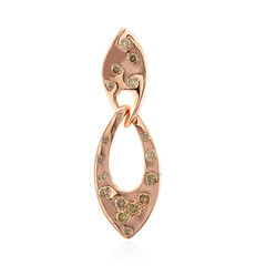 Pendentif en or et Diamant rose de France SI1 d'Argyle 