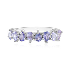 Bague en argent et Tanzanite