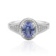 Bague en argent et Tanzanite