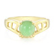 Bague en argent et Chrysoprase impériale