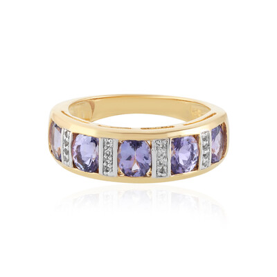 Bague en argent et Tanzanite