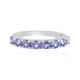 Bague en argent et Tanzanite