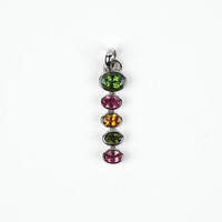 Pendentif en argent et Tourmaline