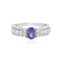 Bague en argent et Tanzanite