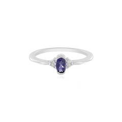 Bague en argent et Iolite