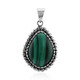 Pendentif en argent et Malachite (Art of Nature)