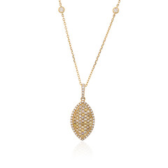 Collier en or et Diamant fancy SI2 (CIRARI)