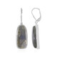 Boucles d'oreilles en argent et Labradorite bleue de Maniry (KM by Juwelo)