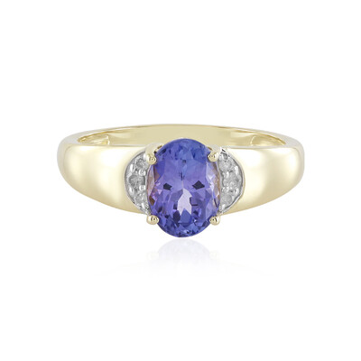 Bague en or et Tanzanite