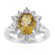 Bague en argent et Citrine