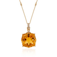 Collier en or et Citrine (CIRARI)