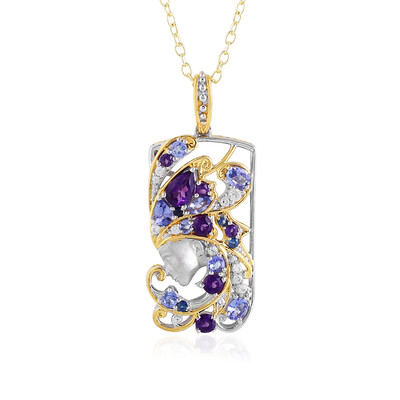 Collier en argent et Améthyste (Gems en Vogue)