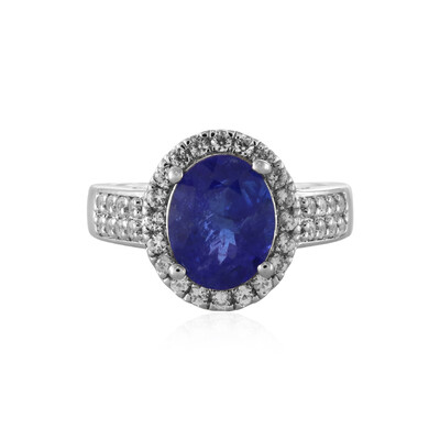 Bague en argent et Tanzanite