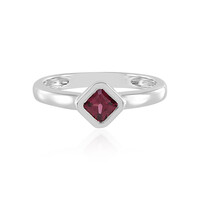 Bague en argent et Grenat Rhodolite