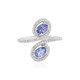 Bague en argent et Tanzanite