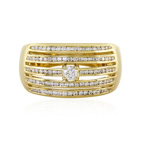 Bague en or et Diamant Flawless (F) (LUCENT DIAMONDS)