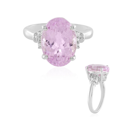 Bague en argent et Kunzite