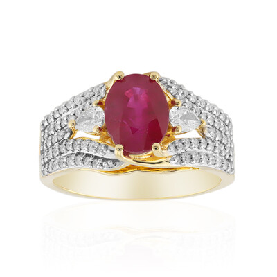 Bague en or et Rubis de Birmanie (Rifkind 1894 Collection)