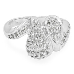 Bague en argent et Zircon