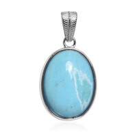 Pendentif en argent et Turquoise