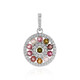 Pendentif en argent et Tourmaline