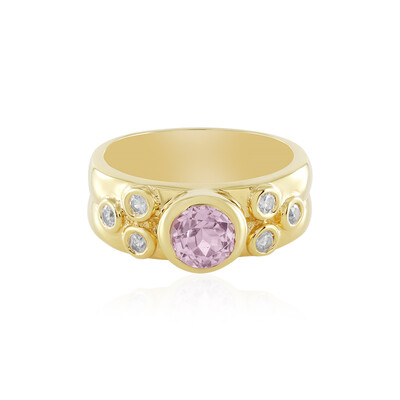 Bague en argent et Kunzite