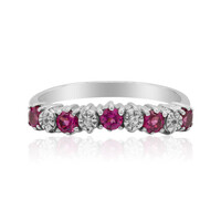 Bague en argent et Grenat Rhodolite